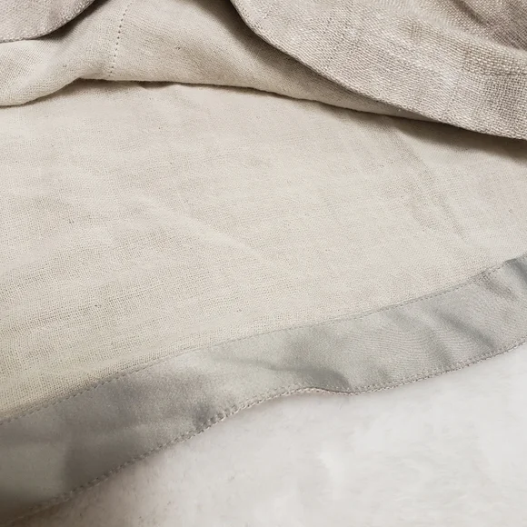 NWT Soft Surroundings Linen Blend cowl neck tunic Top XL - Picture 8 of 9